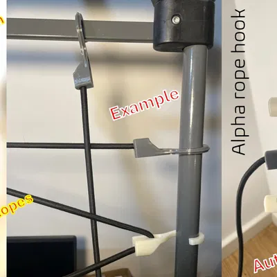 Móc Dây Alpha (Alpha rope hook) đa năng