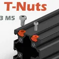 Đai Ốc T (T-Nut) M3 M5 Cho Thanh Nhôm Định Hình 2020 & 4040 - Thumbnail 1