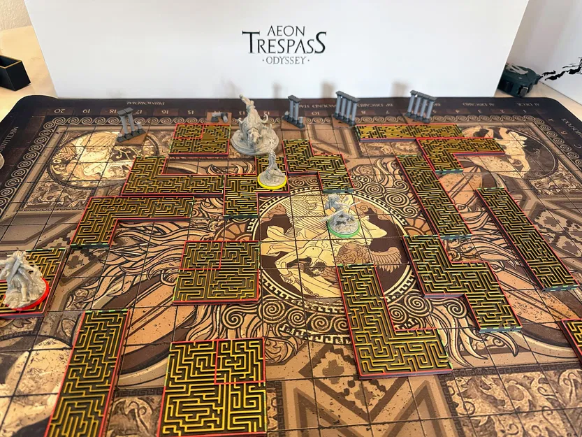 Aeon Trespass Odyssey - Labyrinth Tiles (Gạch mê cung terrain) - Image 1