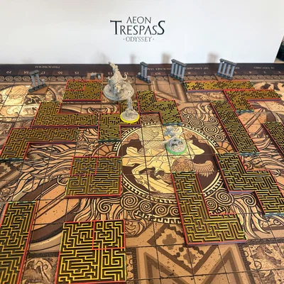 Aeon Trespass Odyssey - Labyrinth Tiles (Gạch mê cung terrain)