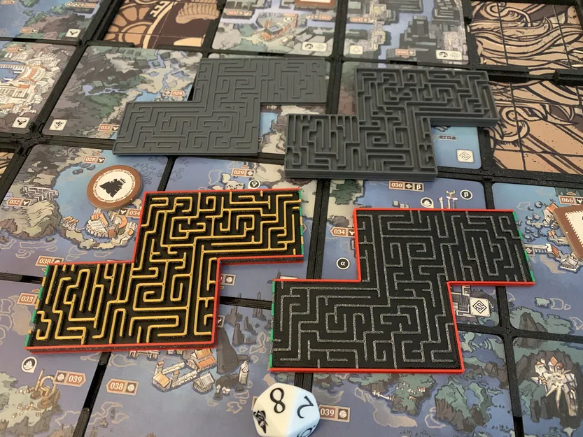 Aeon Trespass Odyssey - Labyrinth Tiles (Gạch mê cung terrain) - Image 3