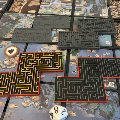 Aeon Trespass Odyssey - Labyrinth Tiles (Gạch mê cung terrain)
