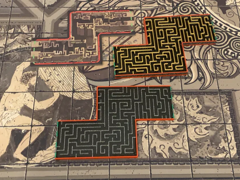 Aeon Trespass Odyssey - Labyrinth Tiles (Gạch mê cung terrain) - Image 6