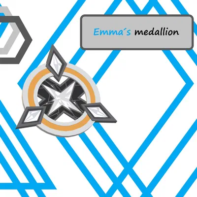 Mô hình Huy hiệu Emma Frost Fortnite 3D