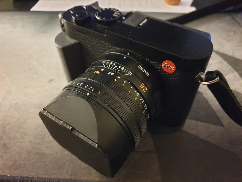 Nắp Ống Kính Clip-On cho Leica Q (Type 116), Q2, Q3 - Image 2