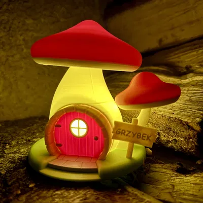 Nhà Nấm Tiên cho Làng Giáng Sinh // Grzybowy domek