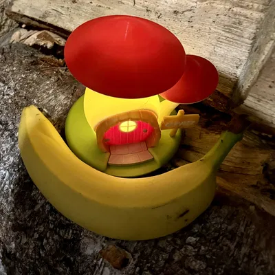 Nhà Nấm Tiên cho Làng Giáng Sinh // Grzybowy domek