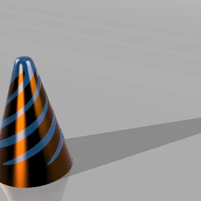 Mô hình 3D Con xoắn ốc xuyên suốt - Đồ chơi độc đáo