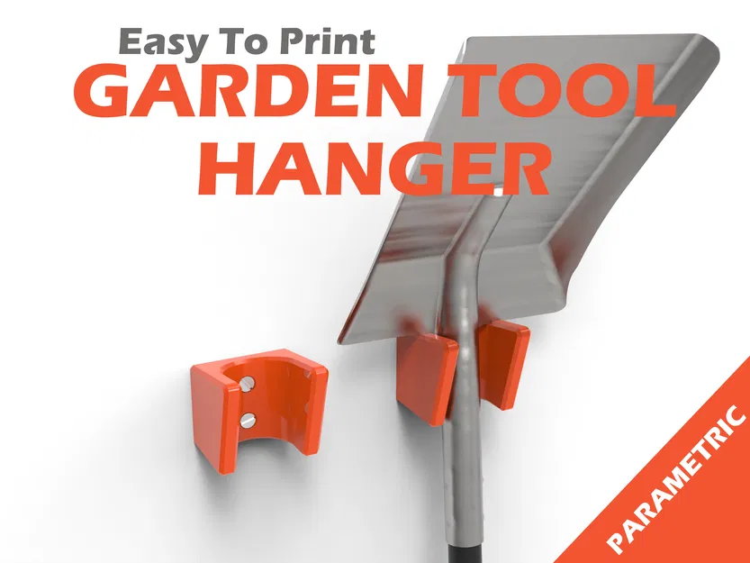Giá Treo Dụng Cụ Làm Vườn (In 3D, Parametric) - Image 1