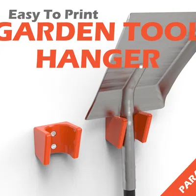 Giá Treo Dụng Cụ Làm Vườn (In 3D, Parametric)
