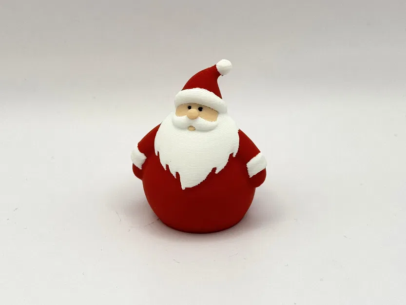 Mô Hình Ông Già Noel 3D Đáng Yêu - Trang Trí Giáng Sinh - Image 1