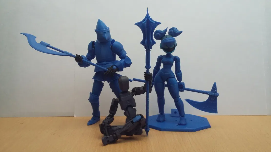 Bộ vũ khí hai tay (Two-Handed weapon pack) cho dummy 13 - Image 1