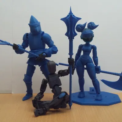 Bộ vũ khí hai tay (Two-Handed weapon pack) cho dummy 13