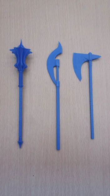 Bộ vũ khí hai tay (Two-Handed weapon pack) cho dummy 13 - Image 5