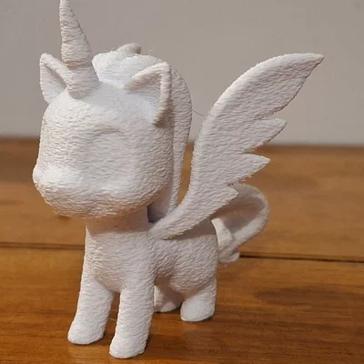 Tượng Kỳ Lân Bay 3D Ngộ Nghĩnh - Trang Trí Độc Đáo