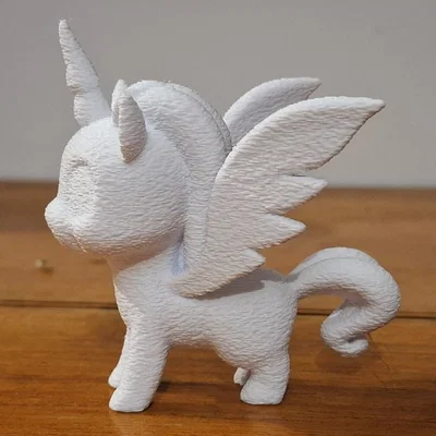 Tượng Kỳ Lân Bay 3D Ngộ Nghĩnh - Trang Trí Độc Đáo