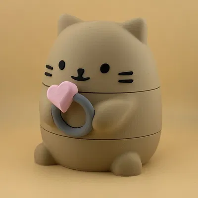 Hộp đựng trang sức hình mèo (Cat jewelry box)