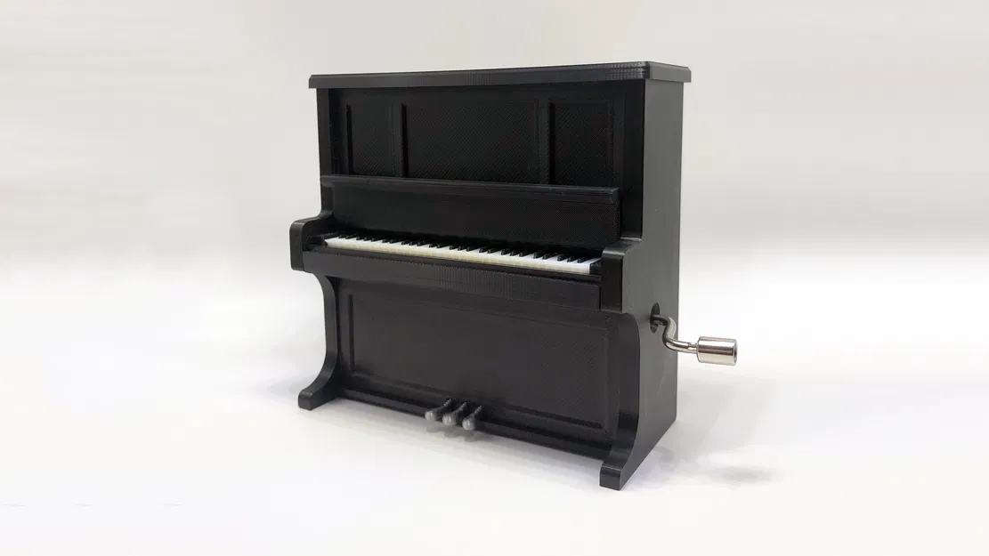 Hộp Nhạc Piano 1:12 - V3.0 (Piano Music Box 1:12 - V3.0) - Image 1