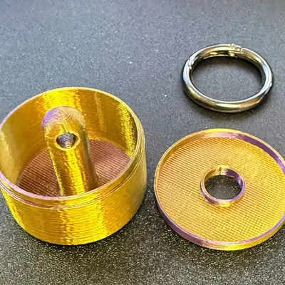 Hộp Đựng Nhẫn Móc Khóa (Keychain Ring Box)