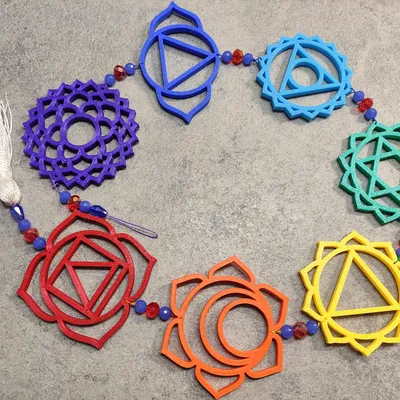Ornament 7 Chakras