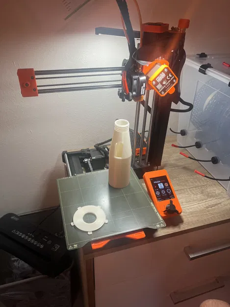 Đèn Mặt Trăng với đế đá và ngàm gắn LED strip - Image 2