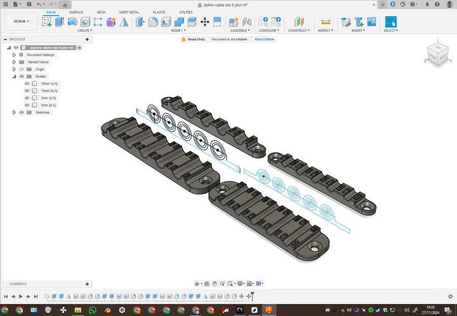 Kẹp Quản Lý Dây Cáp Bằng Ziptie Tiện Lợi - Image 2