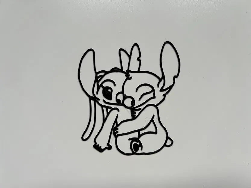 Tranh Treo Tường 3D Stitch Đáng Yêu - Trang Trí Phòng "Chất" - Image 1