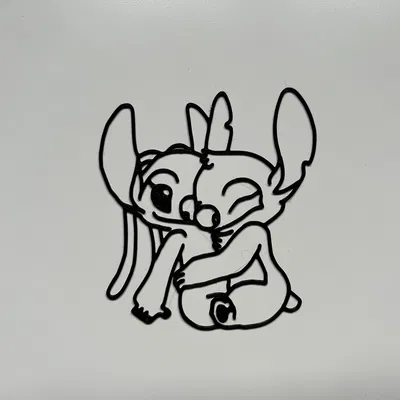 Tranh Treo Tường 3D Stitch Đáng Yêu - Trang Trí Phòng "Chất"