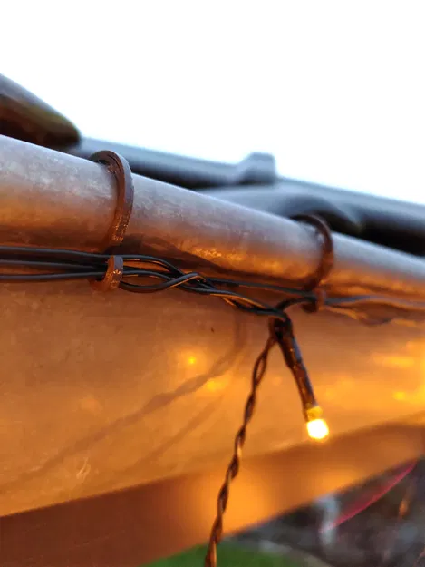 Móc/Kẹp máng xối tham số cho đèn Giáng Sinh (Parametric Gutter Hook/Clip) - Image 1