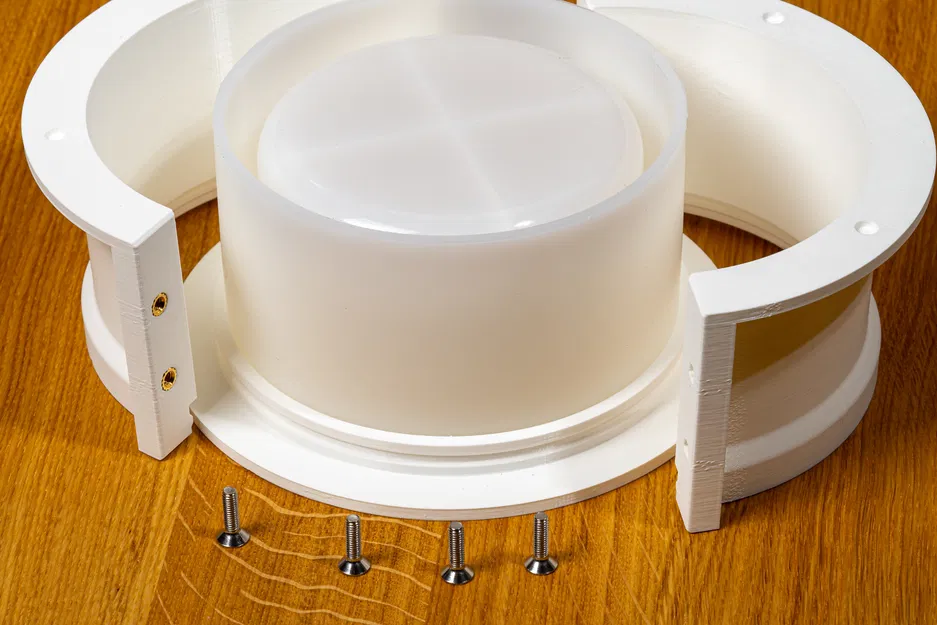 Vỏ khuôn (Mould Shell) cho khuôn silicone dạng trụ - Image 5