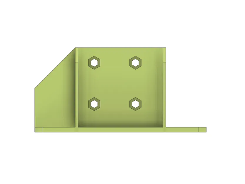 Bracket treo tường dọc cho thiết bị rack 19 inch - Image 4