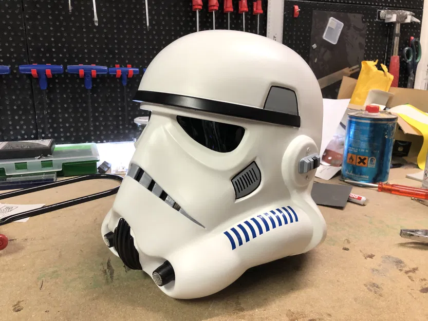 Mũ Bảo Hiểm Stormtrooper ANH (In 3D Full-Scale) - Image 1