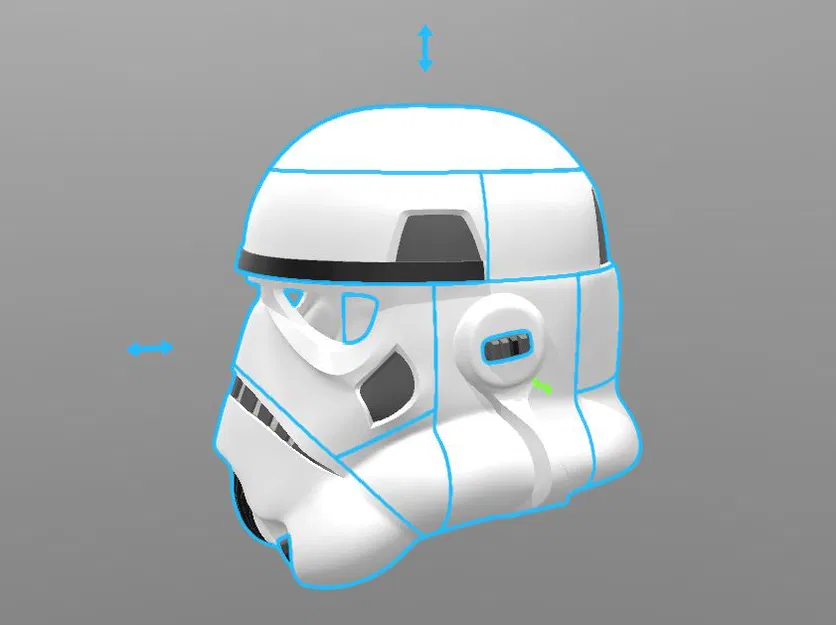 Mũ Bảo Hiểm Stormtrooper ANH (In 3D Full-Scale) - Image 3