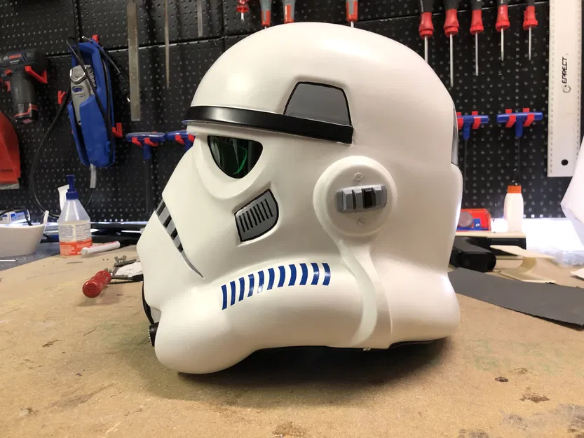 Mũ Bảo Hiểm Stormtrooper ANH (In 3D Full-Scale) - Image 27