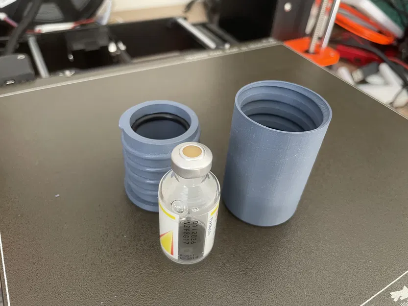 Hộp đựng vận chuyển lọ insulin 10ml (10ml Insulin Vial Transport Pot) - Image 1