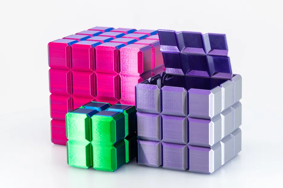 The Box of Cubes – Hộp khối lập phương, dễ in với 41 kích thước - Image 1