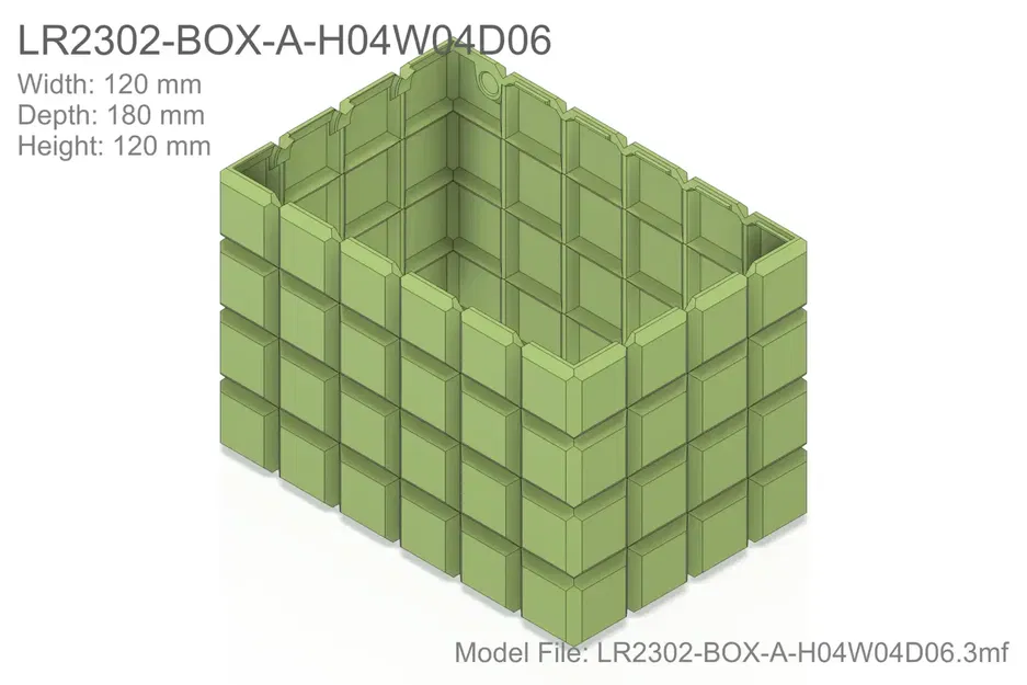 The Box of Cubes – Hộp khối lập phương, dễ in với 41 kích thước - Image 36