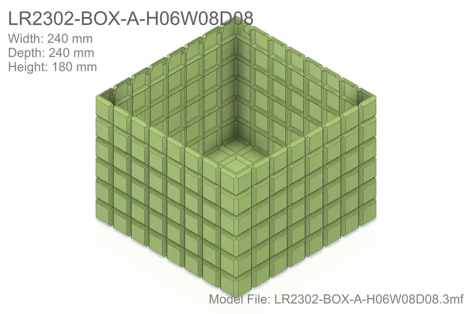 The Box of Cubes – Hộp khối lập phương, dễ in với 41 kích thước - Image 37