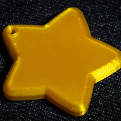 Ngôi Sao Năm Cánh Phồng Đẹp Dùng Trang Trí