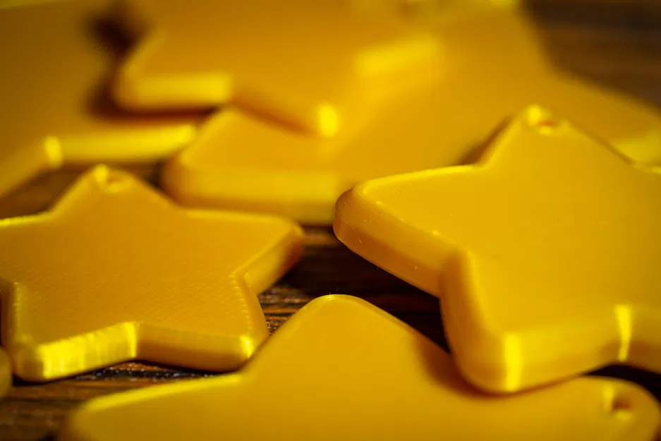 Ngôi Sao Năm Cánh Phồng Đẹp Dùng Trang Trí - Image 5