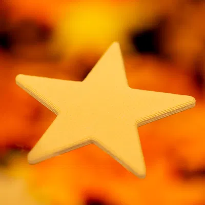 Trang trí ngôi sao 5 cánh – nhiều kích thước, thiết kế parametric Fusion360