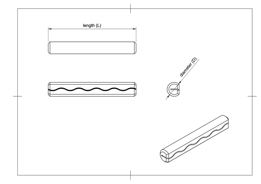 Chốt gỗ thay thế (Wooden Dowel) - Nhiều kích thước hệ mét (LR Basics) - Image 3
