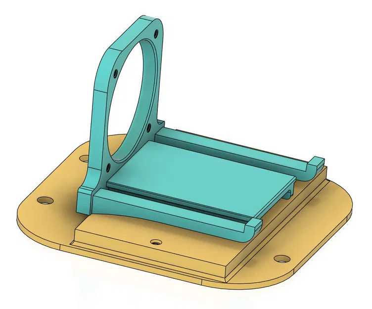 Qidi Plus 4 – Bộ gá SSR & Fan Mount cho Tall Heatsink V1.0 - Image 2