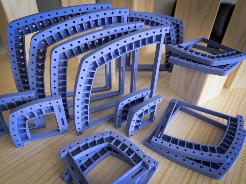 Bộ Template Bo Góc Dạng “Leaf” Nhiều Kích Thước - Image 1