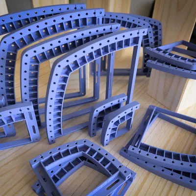 Bộ Template Bo Góc Dạng “Leaf” Nhiều Kích Thước