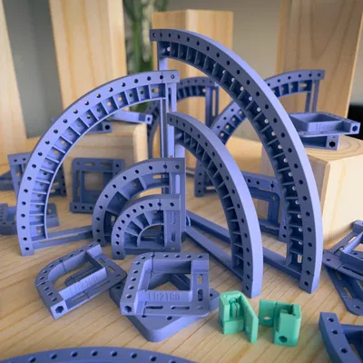 Bộ Round Corner Templates đủ dải bán kính (Radius) từ 5mm–200mm & 0.5"–8"