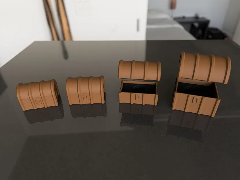 Rương – Hộp quà đựng xu 4 kích cỡ - Image 1