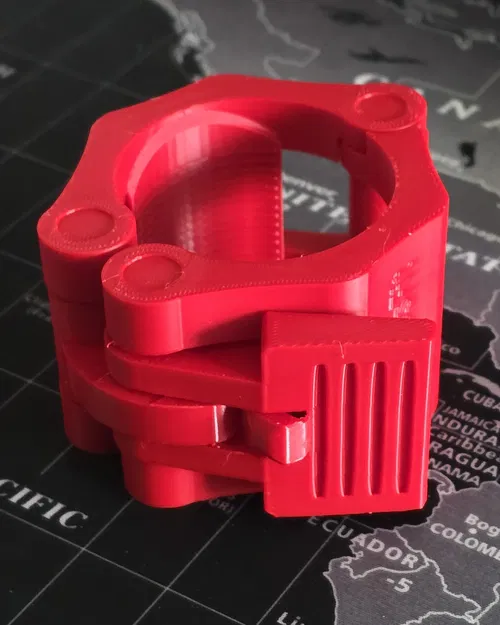 Kẹp Tạ Olympic 2 inch In 3D Có Khóa An Toàn - Image 1