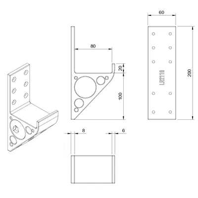 Móc treo tường cỡ lớn (x2) – Massive Wall Hook (x2)