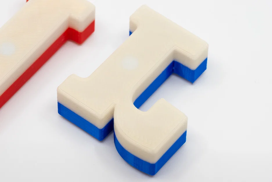 Bộ chữ cái thường Alphabet hai màu, nhúng nam châm - Image 2